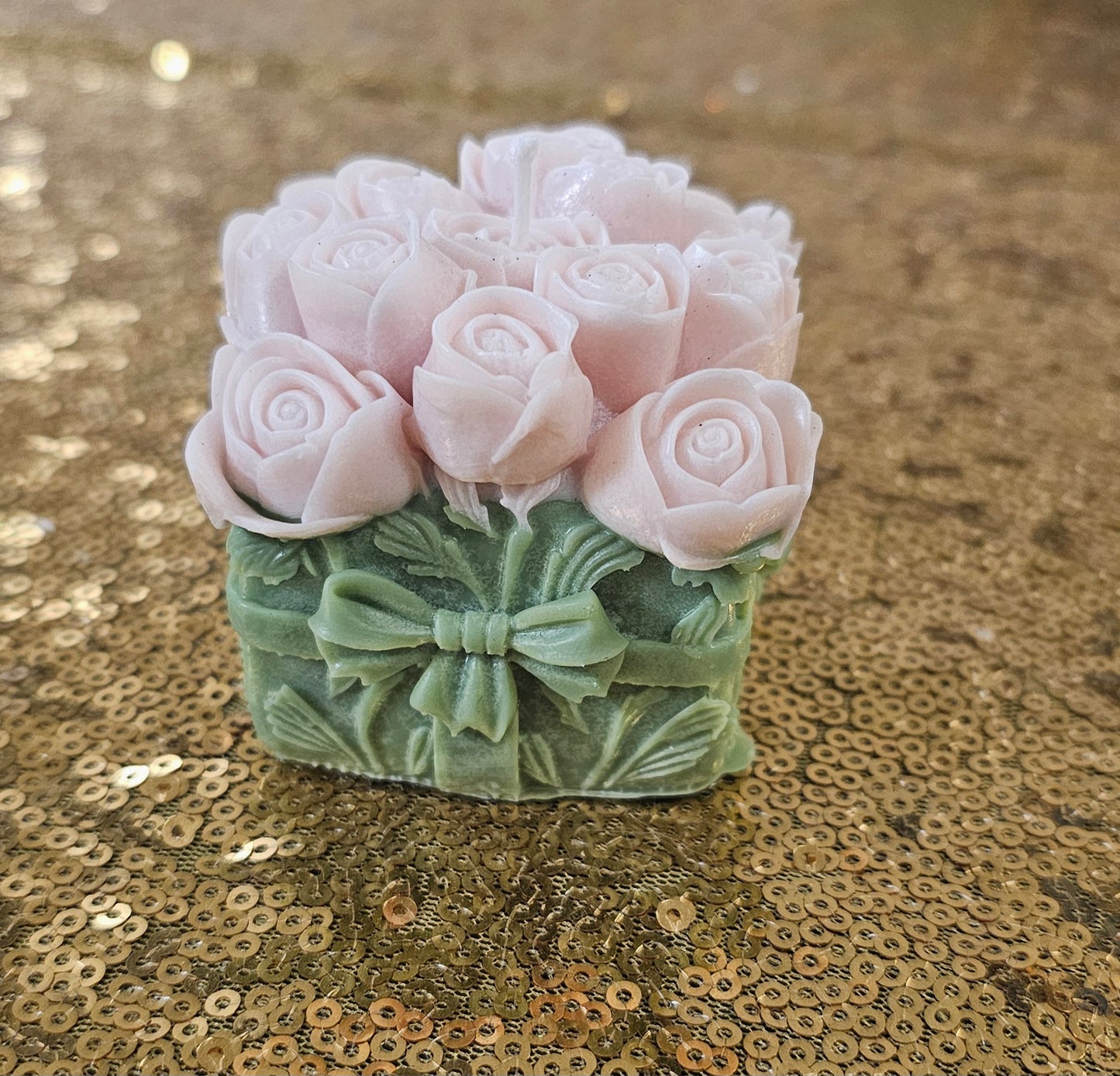 🌹✨ Ramo de Rosas Eternas en Cera Aromática ✨🌹