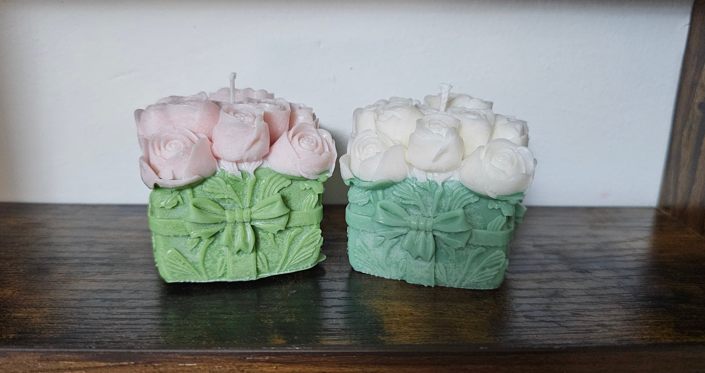 🌹✨ Ramo de Rosas Eternas en Cera Aromática ✨🌹