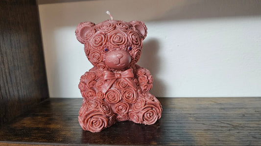 🧸✨ Tierno Osito en Cera Aromática – Dulzura que Enamora ✨🧸