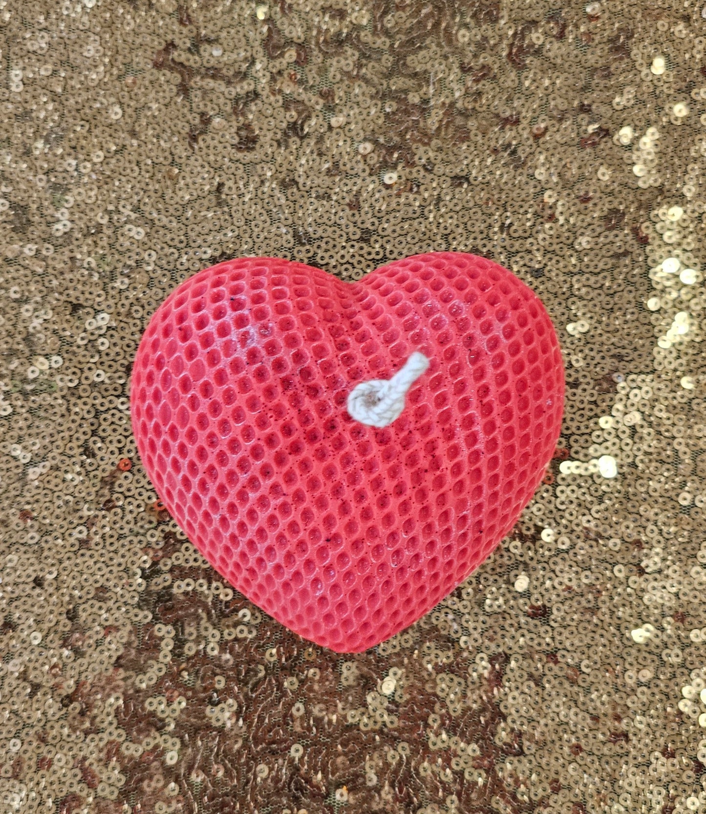 ❤️✨ Vela Corazón en Cera Aromática – Amor que Ilumina ✨❤️