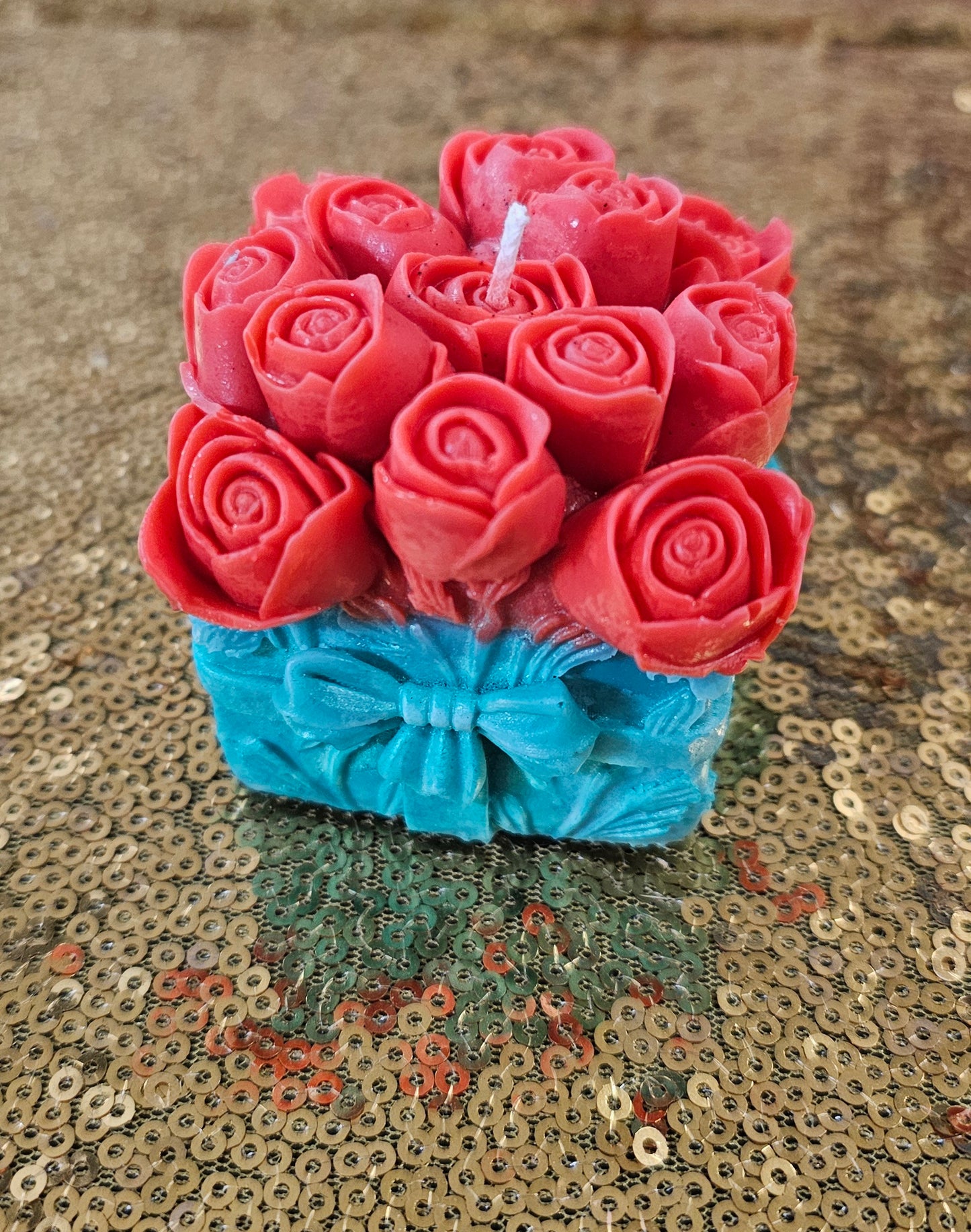 🌹✨ Ramo de Rosas Eternas en Cera Aromática ✨🌹