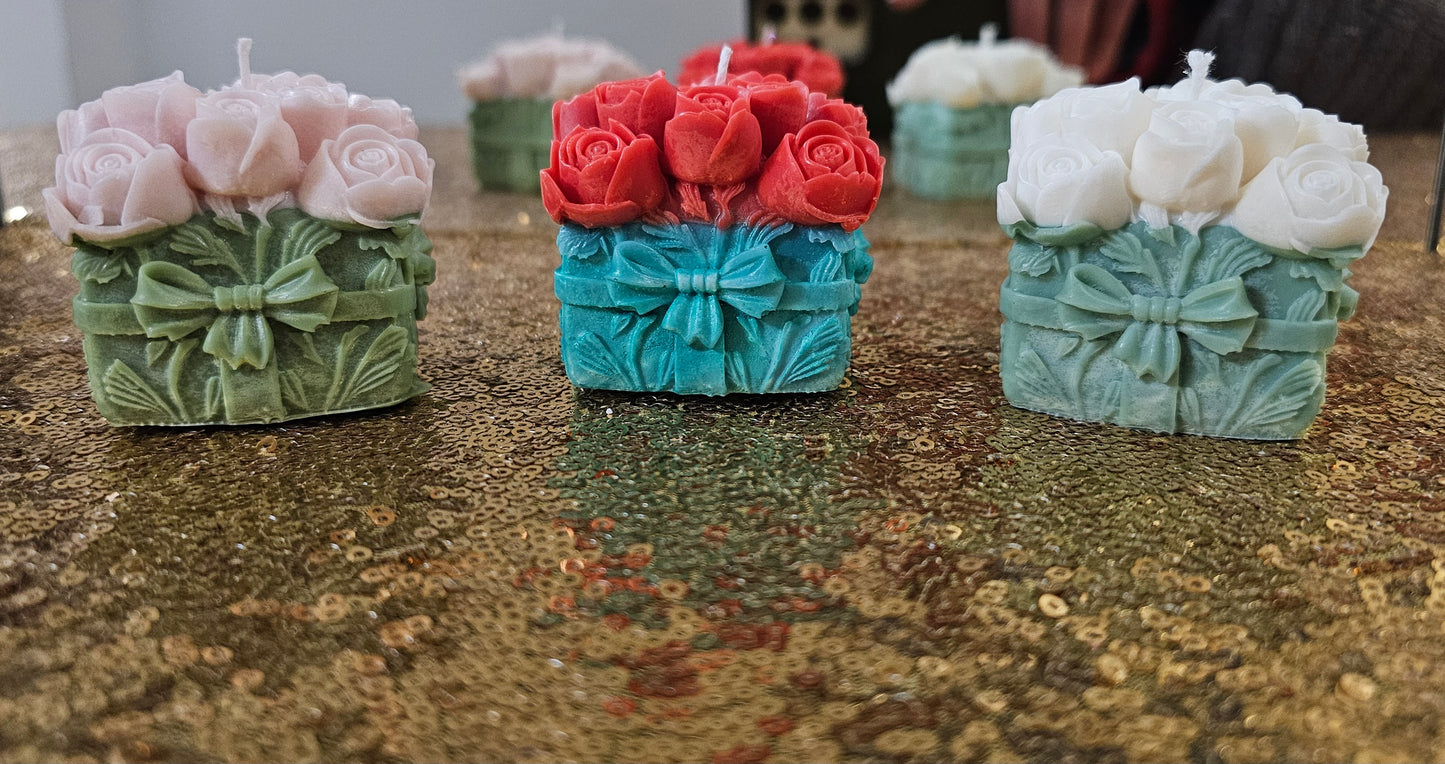 🌹✨ Ramo de Rosas Eternas en Cera Aromática ✨🌹