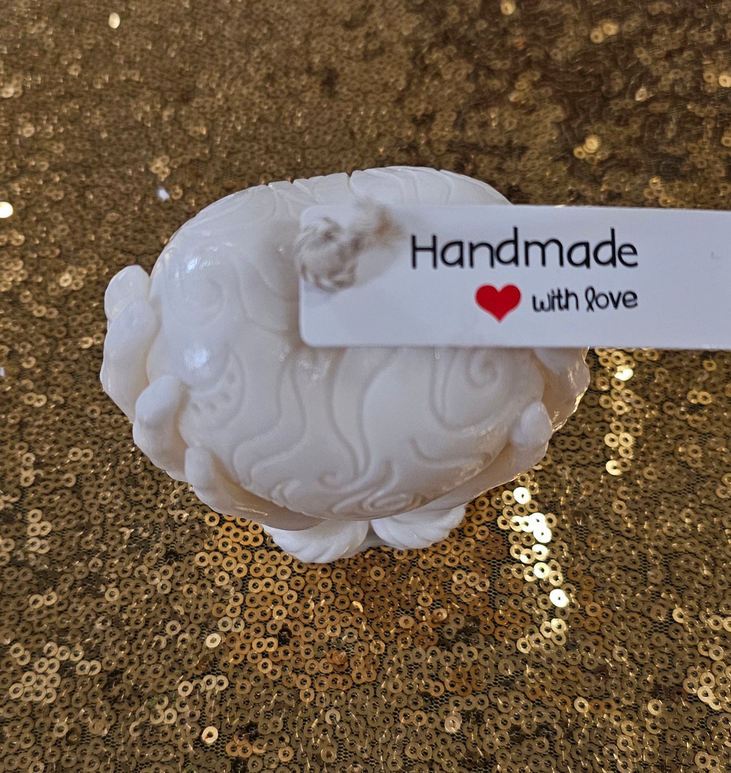 ❤️✨ Vela Corazón en Cera Aromática – Amor que Ilumina ✨❤️