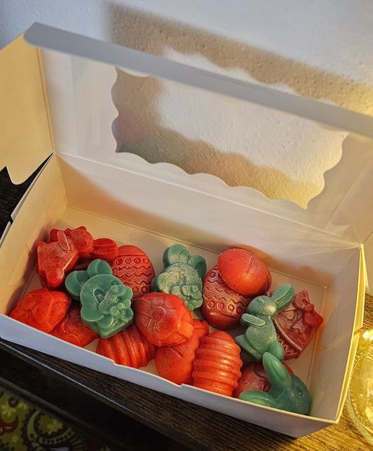 🕯️✨ Waxmelt Figurinas de Pascua 100g – Aromas y Encanto Artesanal ✨🐰