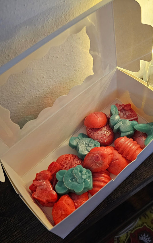 🕯️✨ Waxmelt Figurinas de Pascua 100g – Aromas y Encanto Artesanal ✨🐰