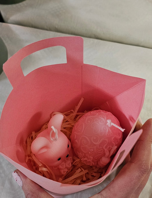 Conejitos y Huevos de Pascua en Cera Aromática – Hechos a Mano
