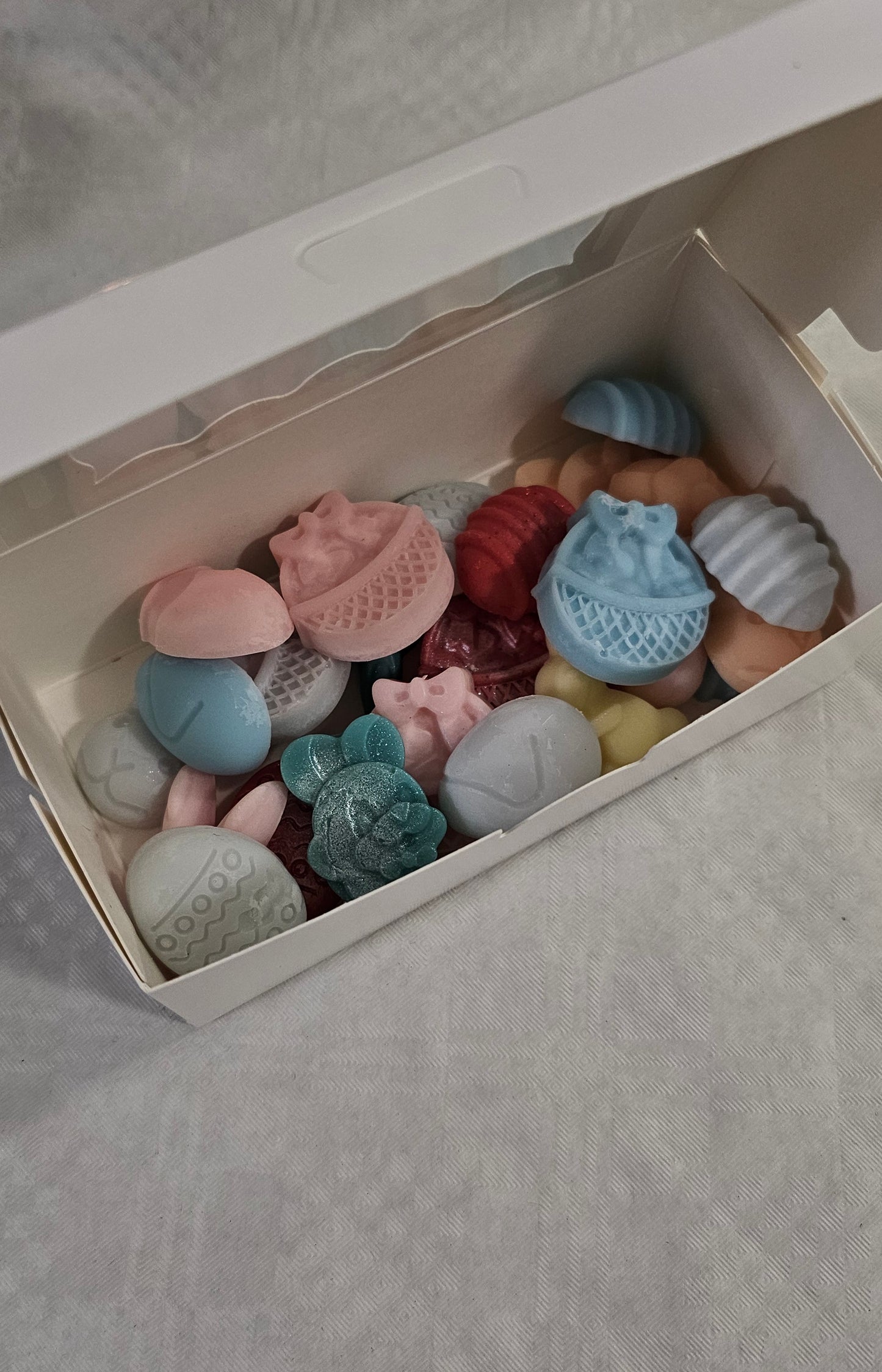 🕯️✨ Waxmelt Figurinas de Pascua 100g – Aromas y Encanto Artesanal ✨🐰