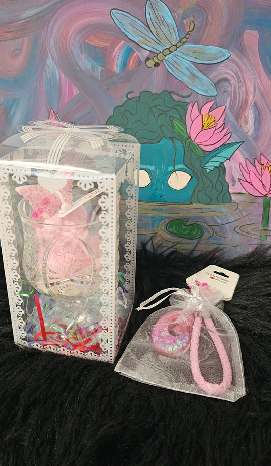 Osito en Vaso con Llavero Personalizado – Regalo Dulce y Único